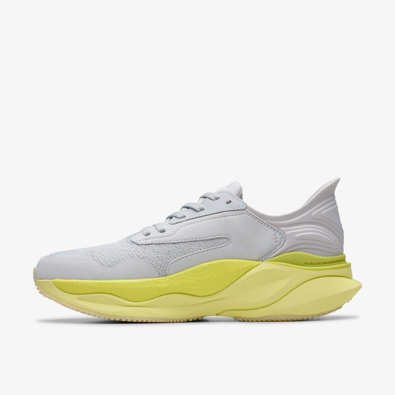 Men Clarks Pace Lime Combination