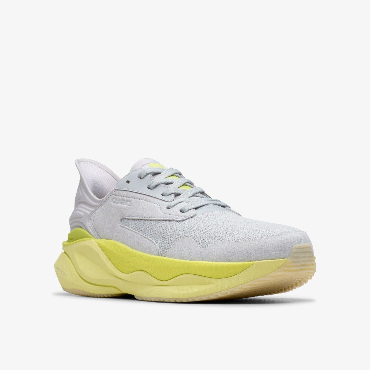 Men Clarks Pace Lime Combination