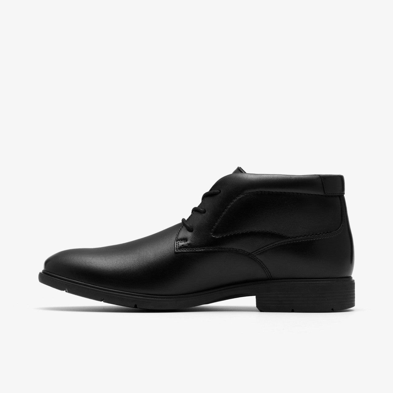 Men Eldredge Mid Black Leather