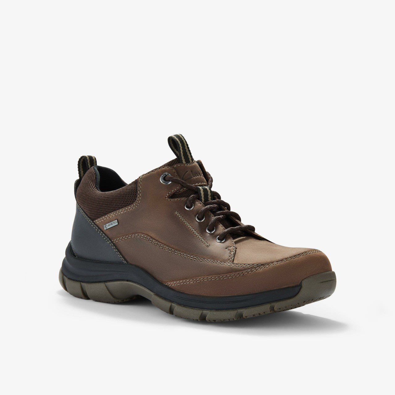 Men Spypath Lo GORE-TEX Dark Brown Leather