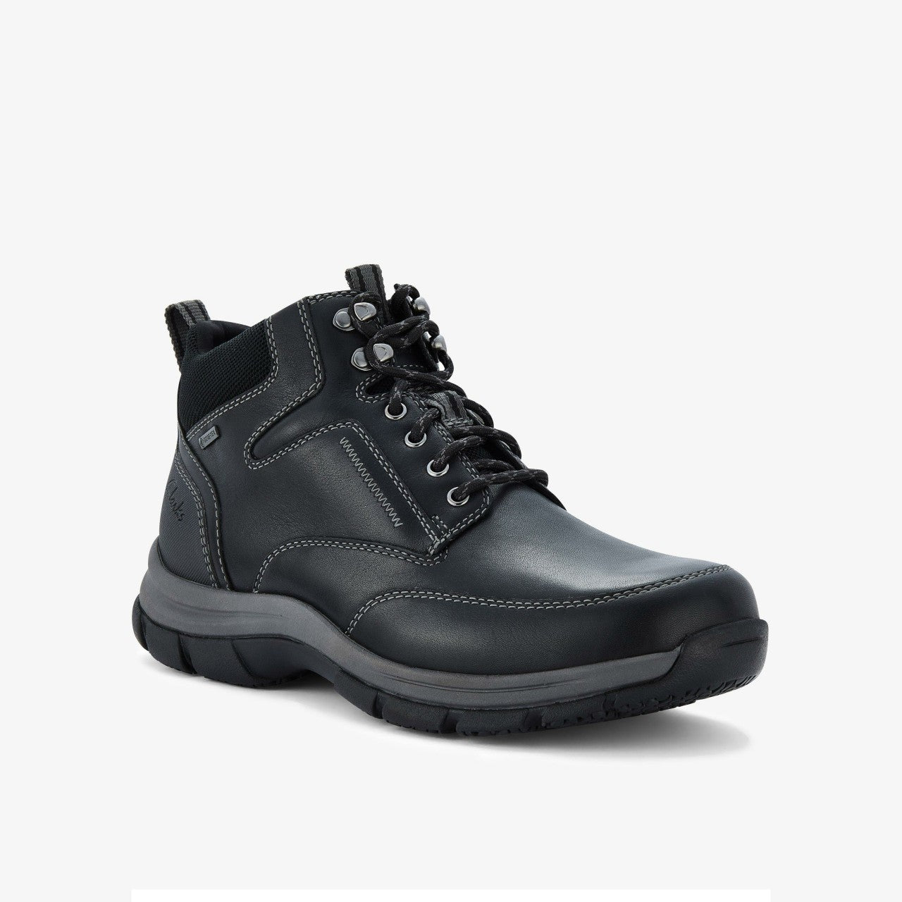 Men Spypath Hi GORE-TEX Black Leather