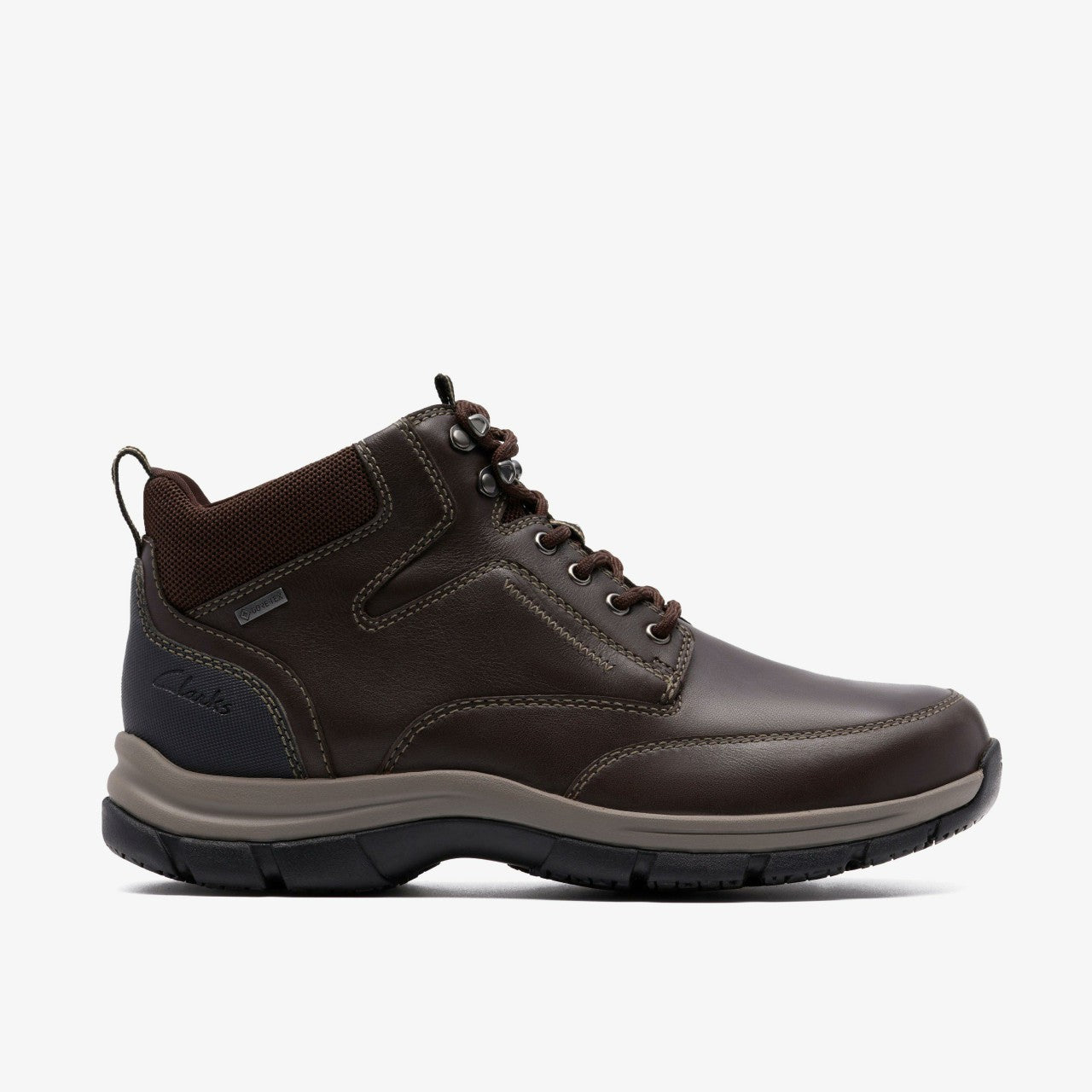 Men Spypath Hi GORE-TEX Dark Brown Leather