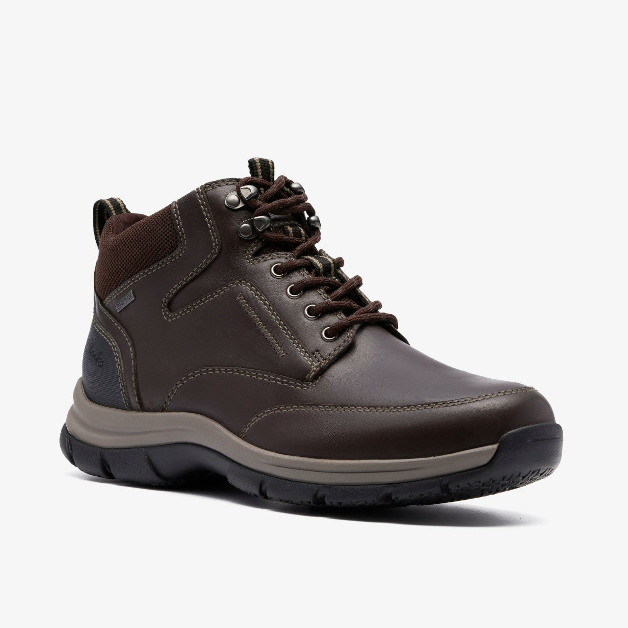 Men Spypath Hi GORE-TEX Dark Brown Leather