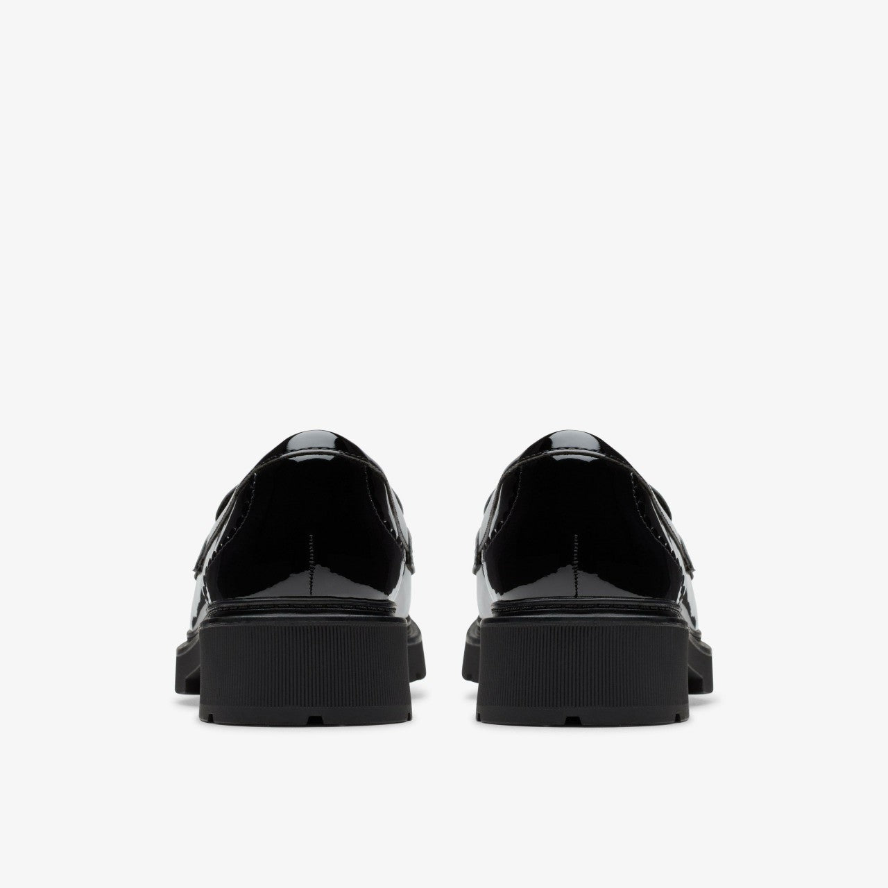 Women Lauryl Tassel Black Patent