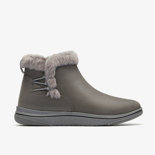 Women Brinkley Fur Dark Grey Combination