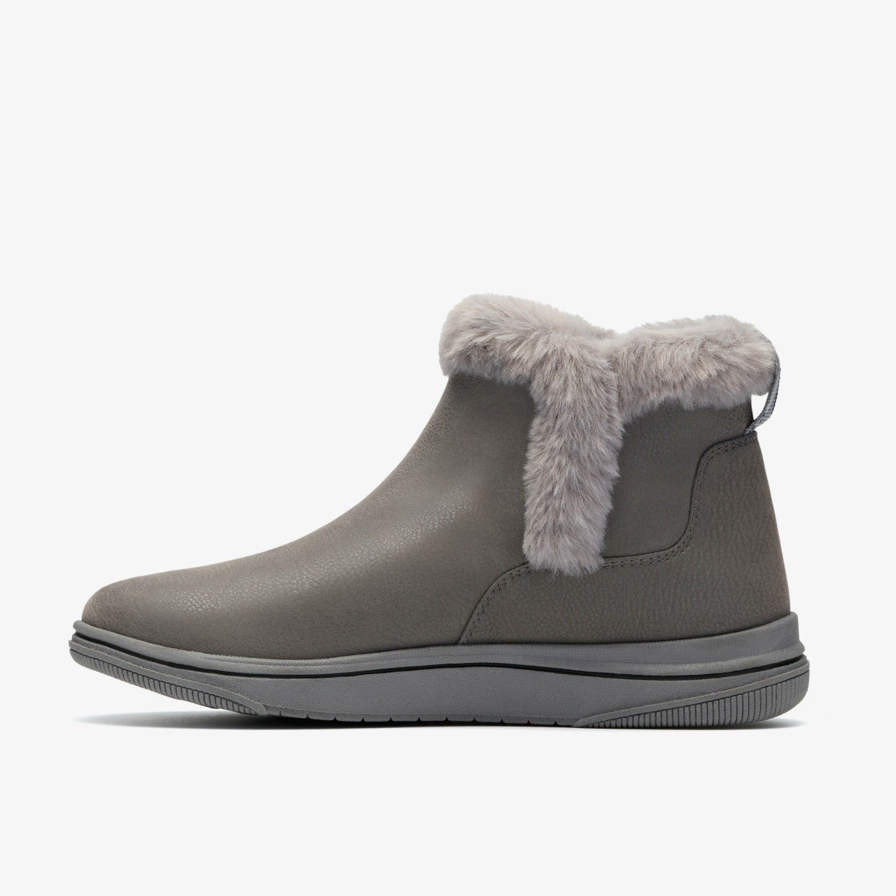 Women Brinkley Fur Dark Grey Combination