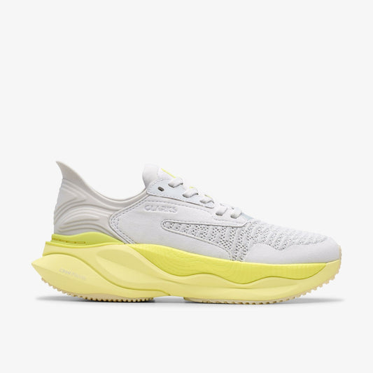 Women Clarks Pace Lime Combination