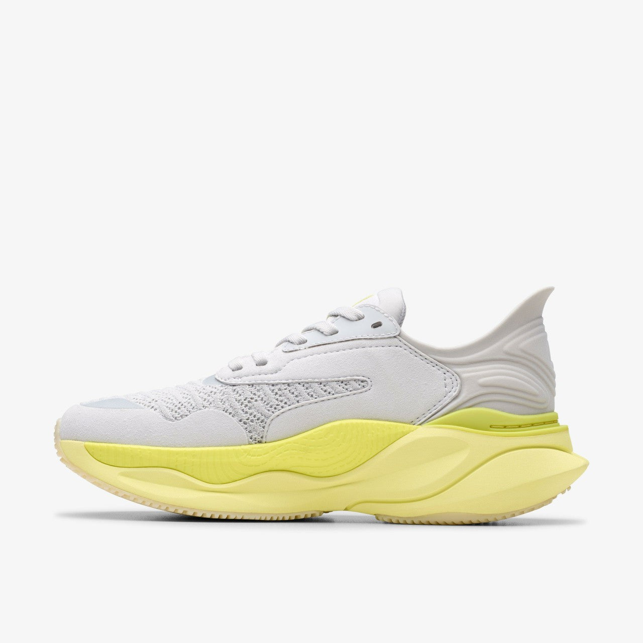 Women Clarks Pace Lime Combination