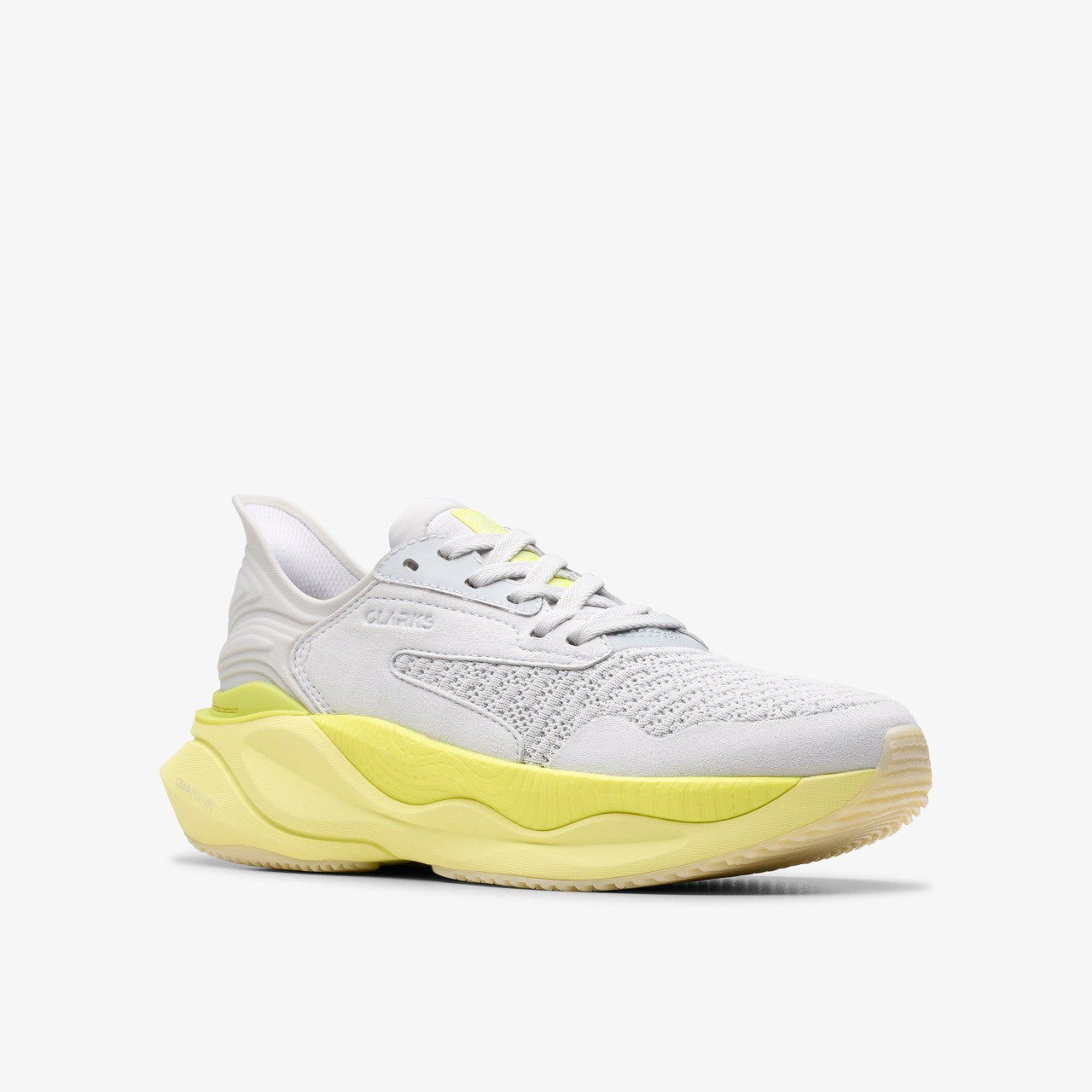 Women Clarks Pace Lime Combination