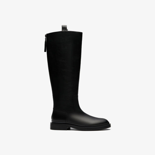 Women Previa Hi Black Leather