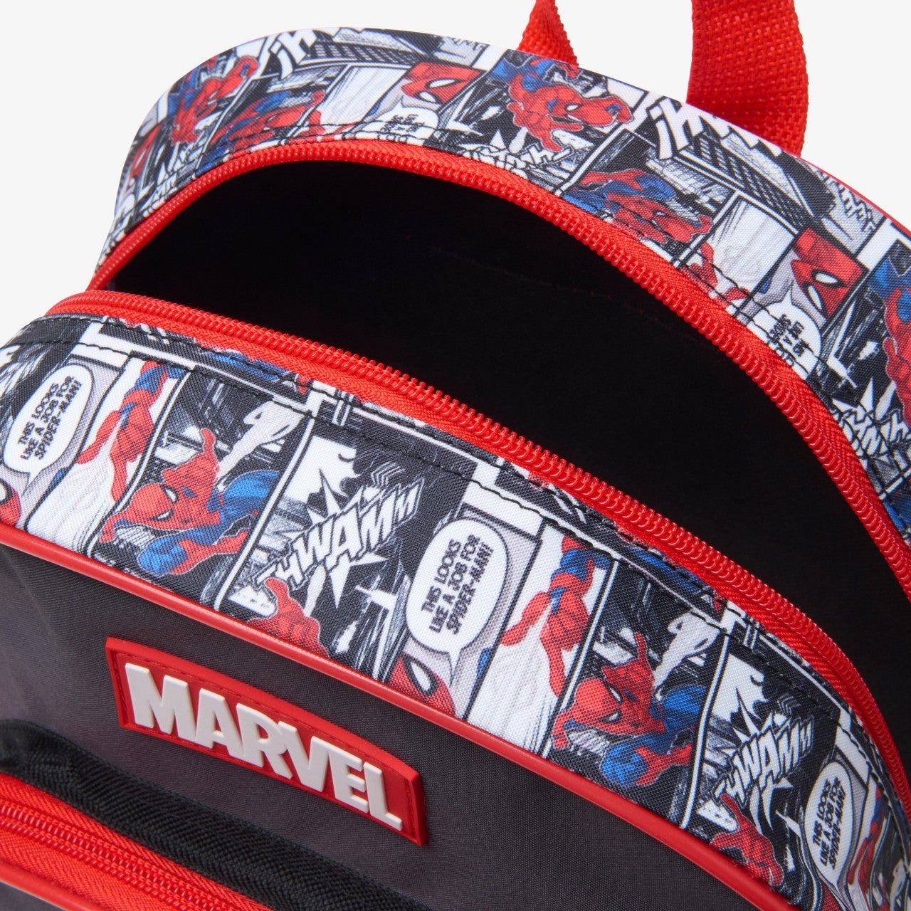 Kids Spiderman Bag Medium Black/Red