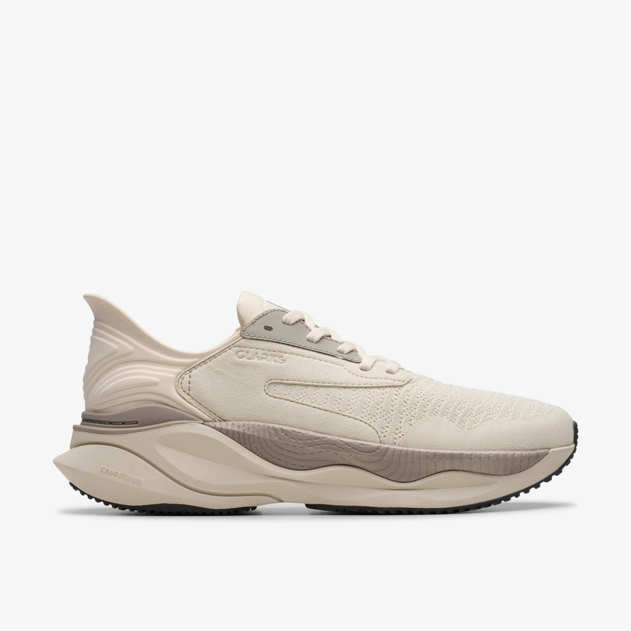 Men Clarks Pace Off White Combination