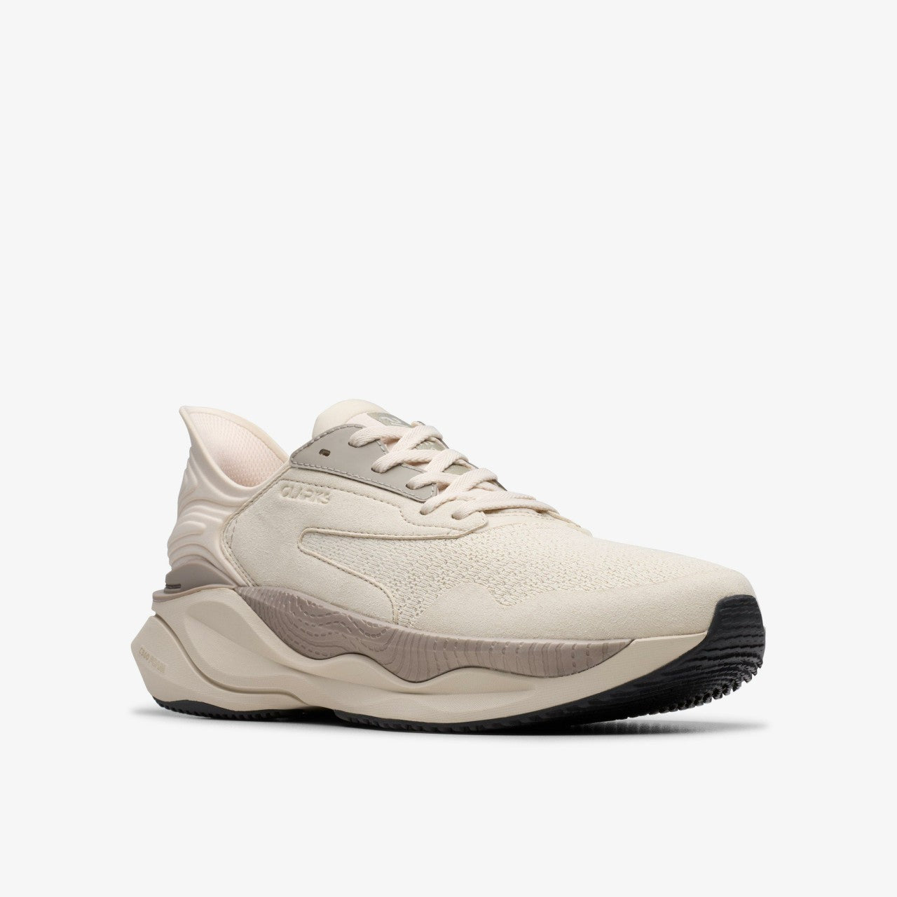 Men Clarks Pace Off White Combination