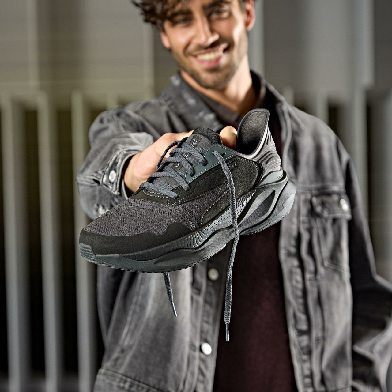 Men Clarks Pace Black