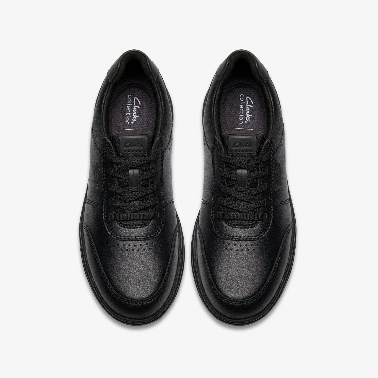 Men Craftwell Lace Black Leather