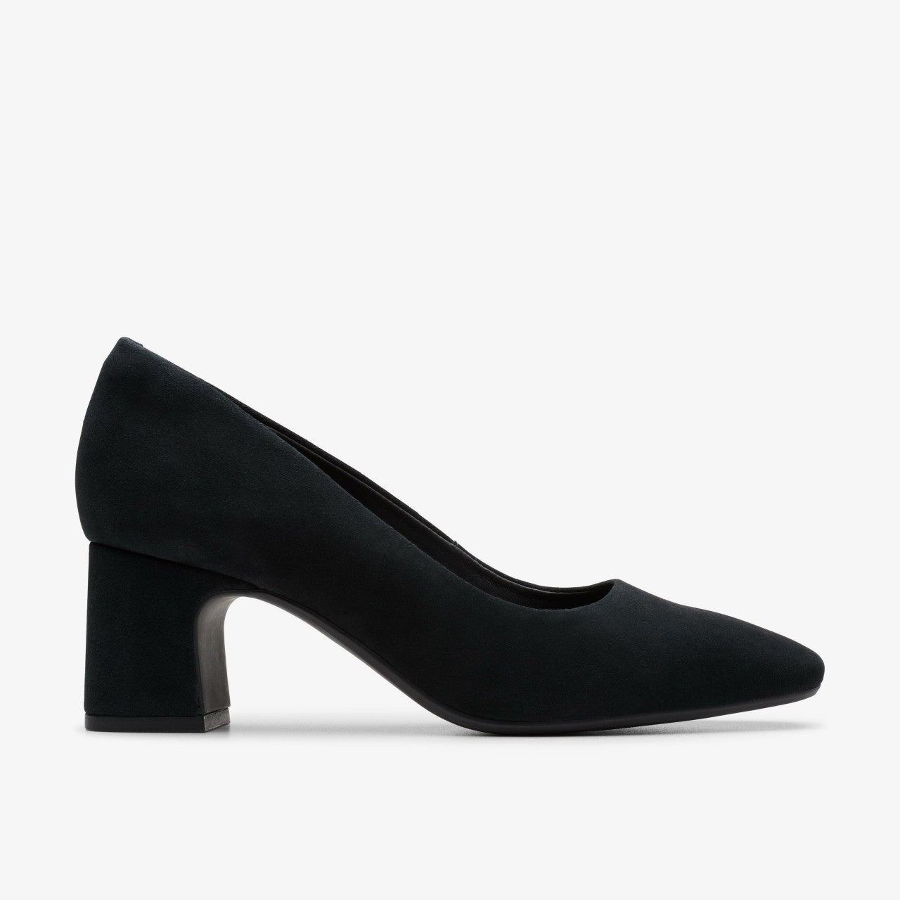 Women Fernie Court Black Suede