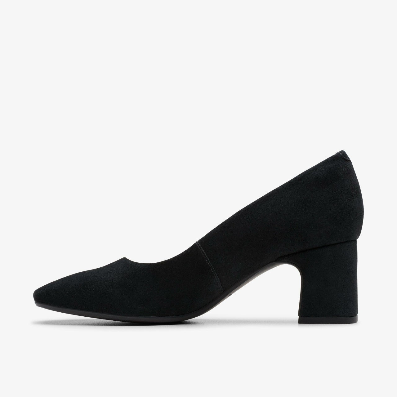 Women Fernie Court Black Suede
