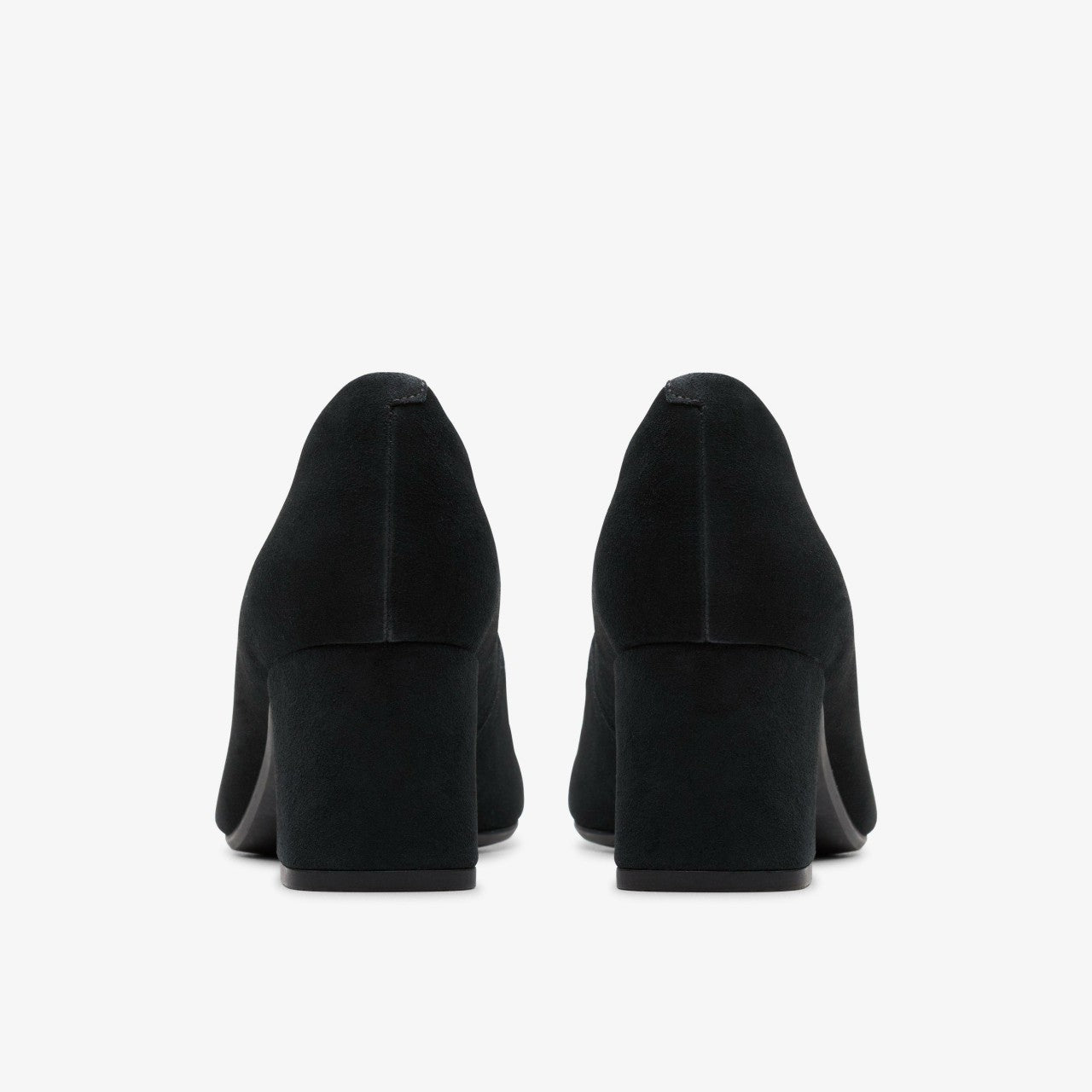 Women Fernie Court Black Suede