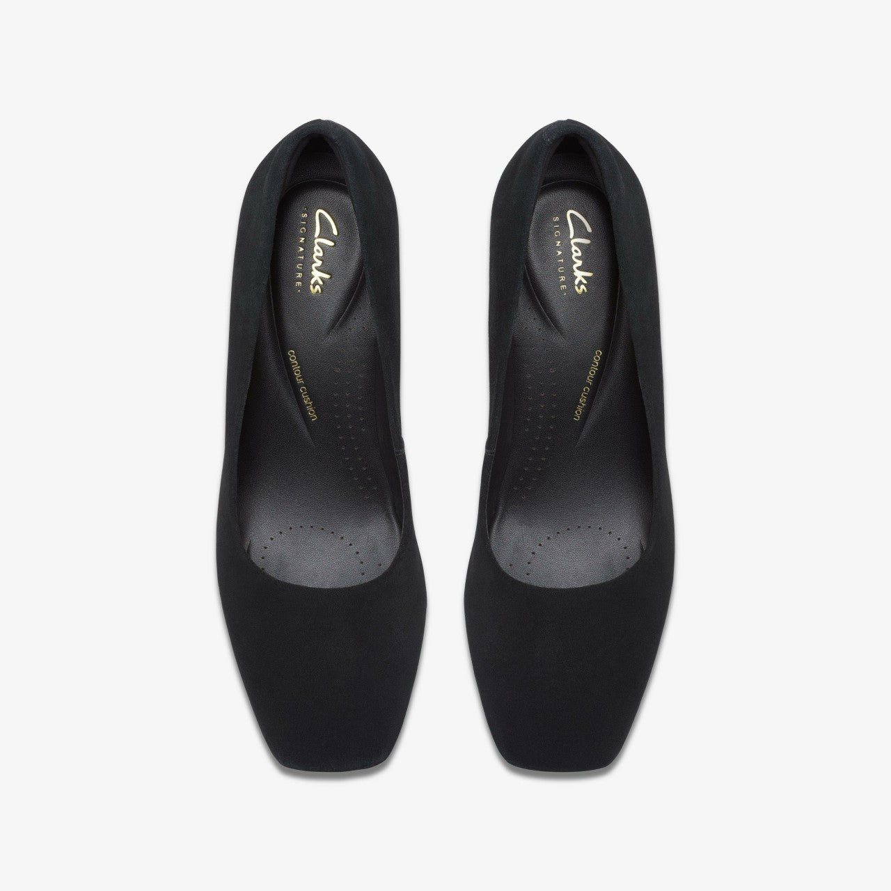 Women Fernie Court Black Suede