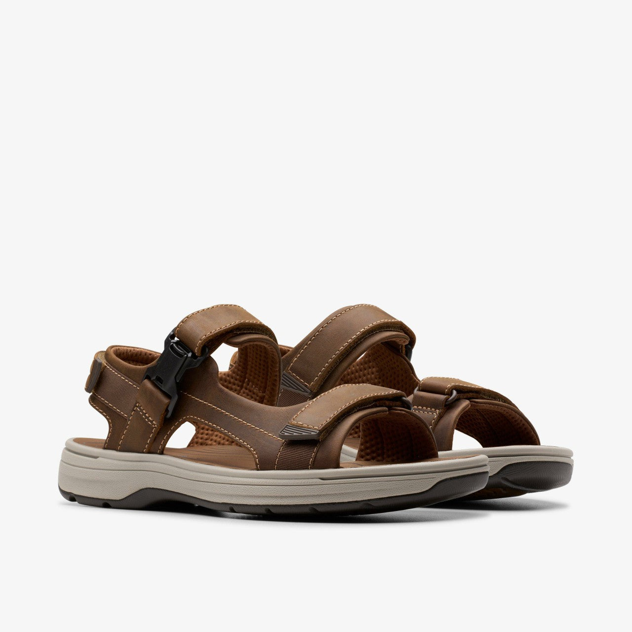 Men Saltway Edge Light Tan Leather