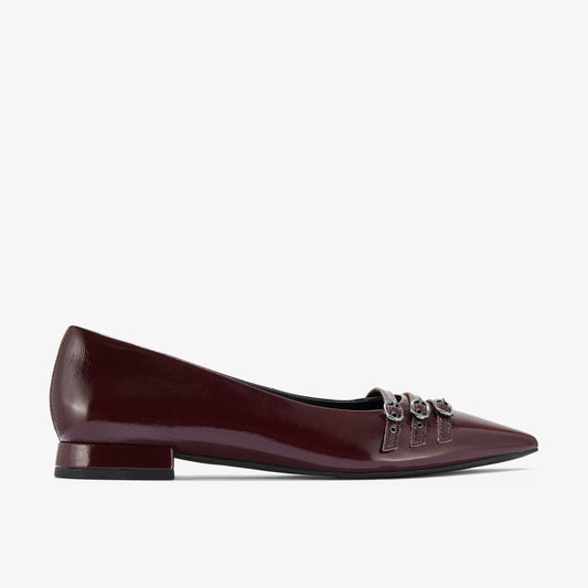 Women Sensa 15 Strap Burgundy Patent