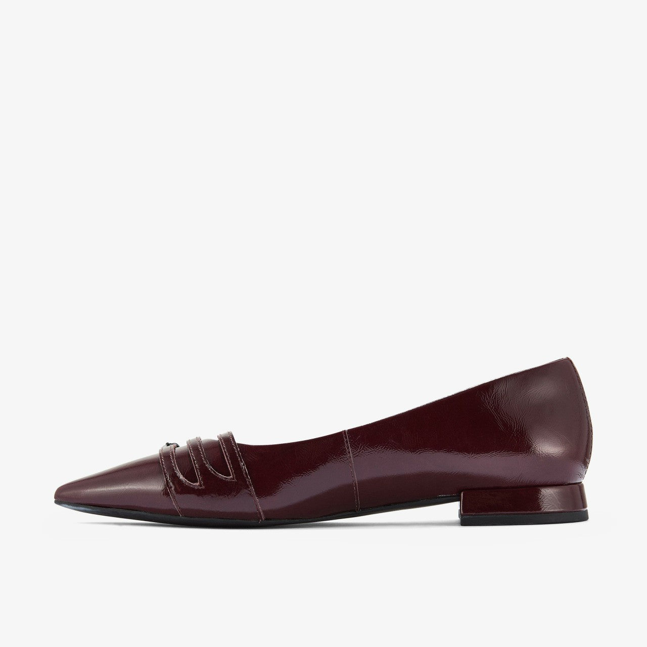 Women Sensa 15 Strap Burgundy Patent