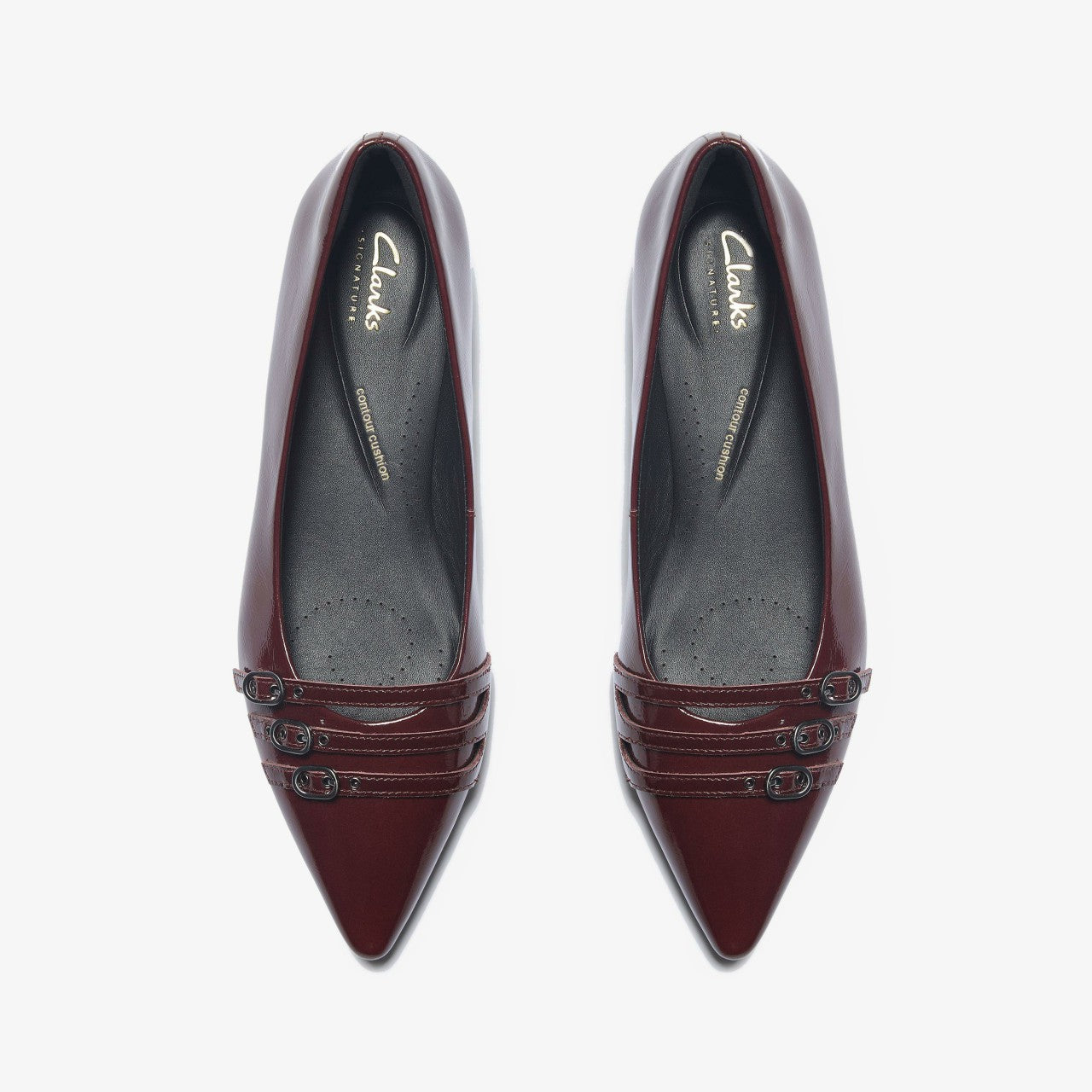 Women Sensa 15 Strap Burgundy Patent