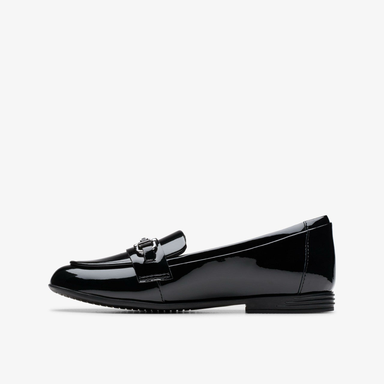 Kids Finja Loafer Older Black Patent