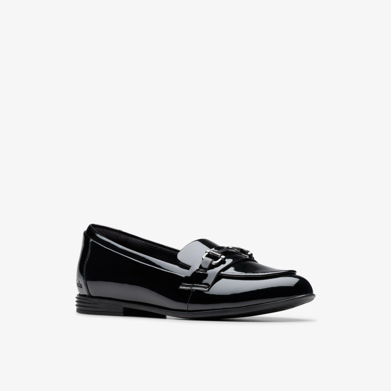Kids Finja Loafer Older Black Patent