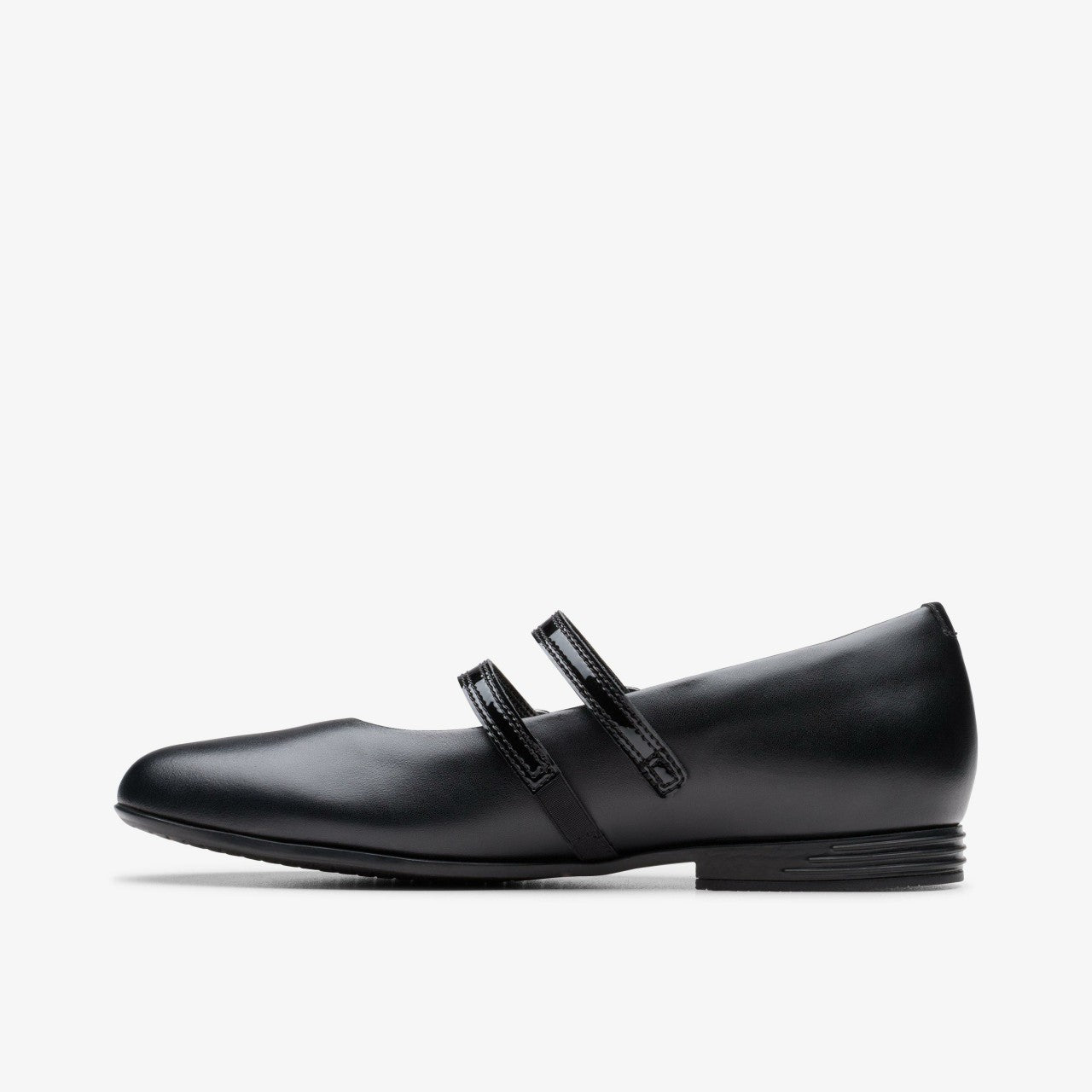 Kids Finja Bar Youth Black Leather