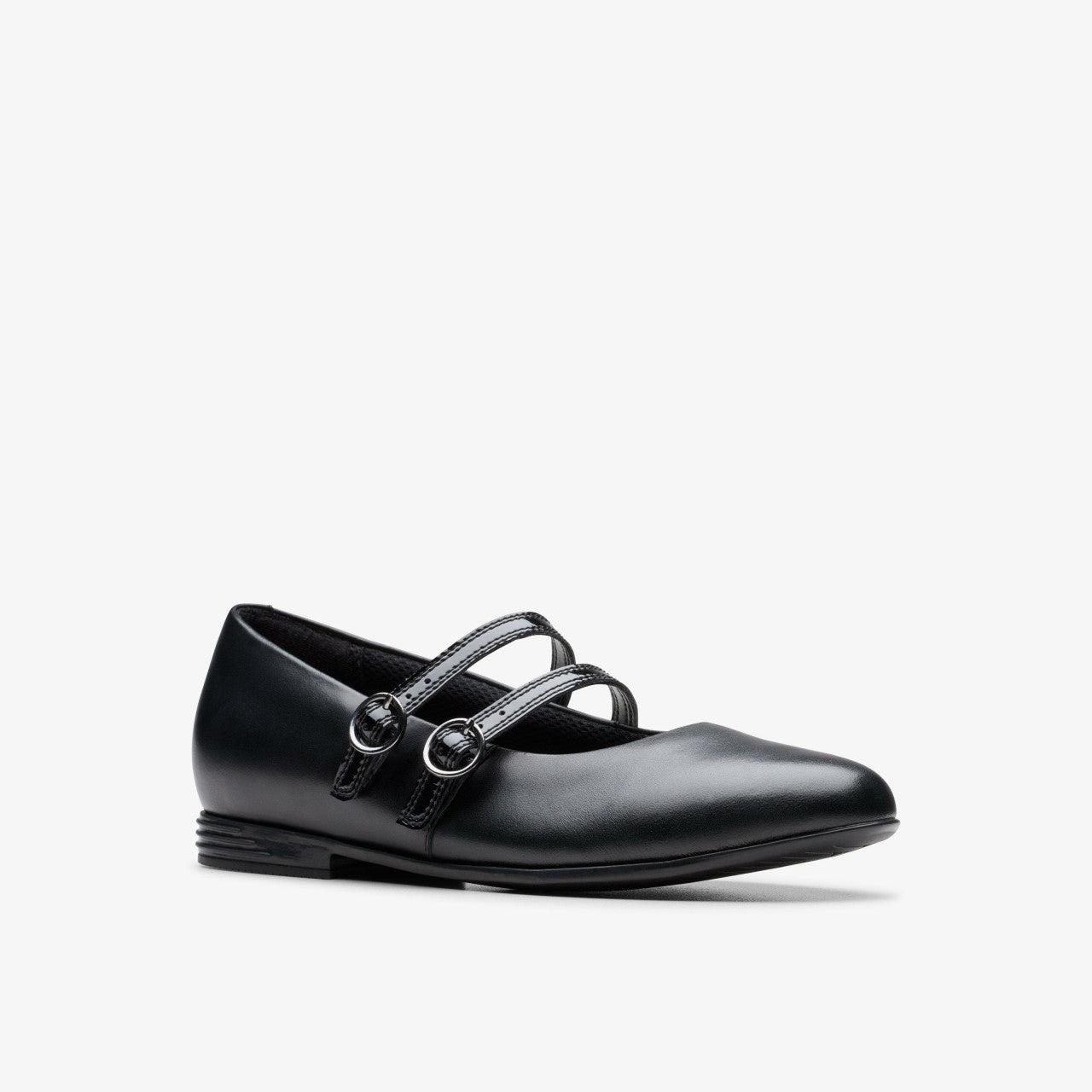 Kids Finja Bar Youth Black Leather