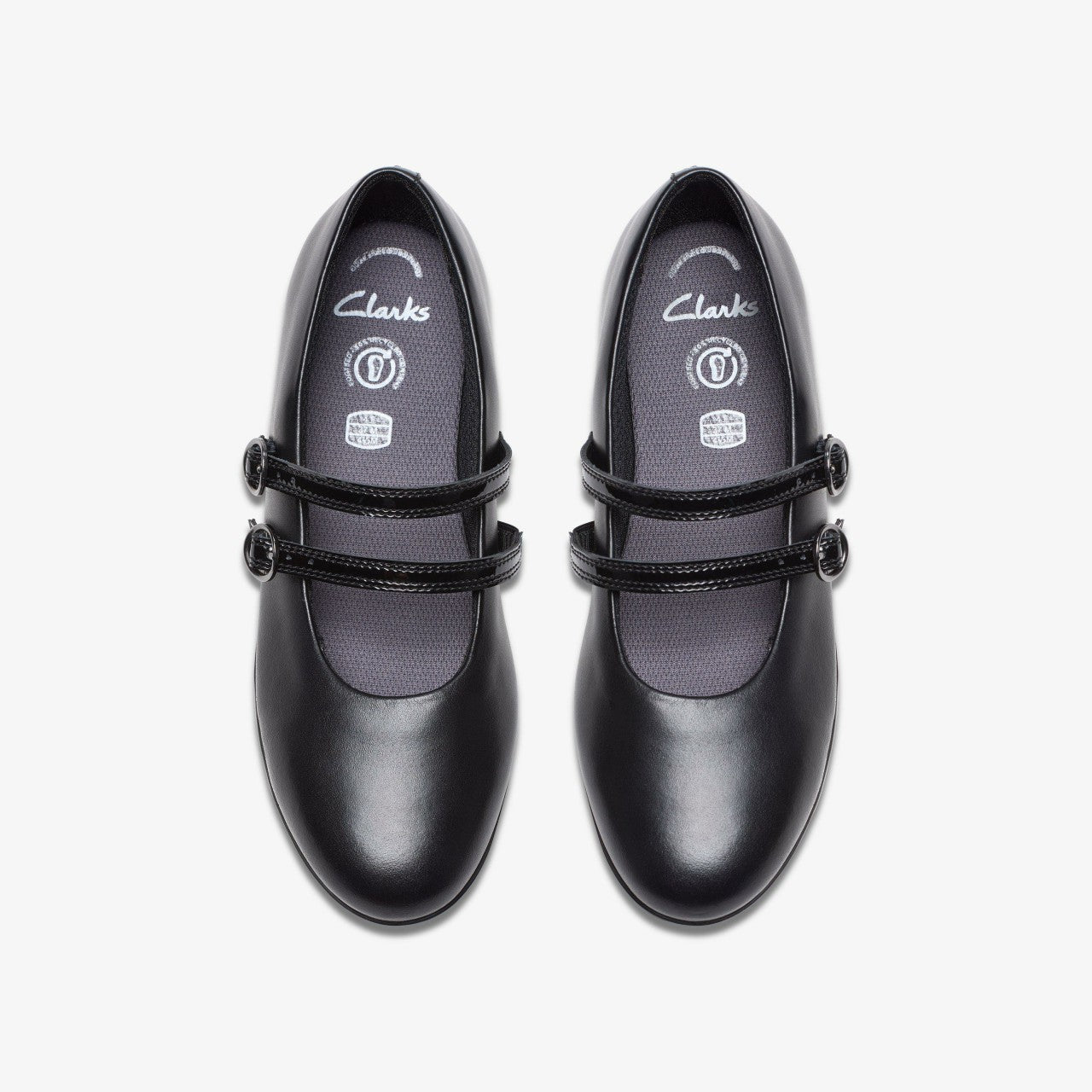 Kids Finja Bar Youth Black Leather