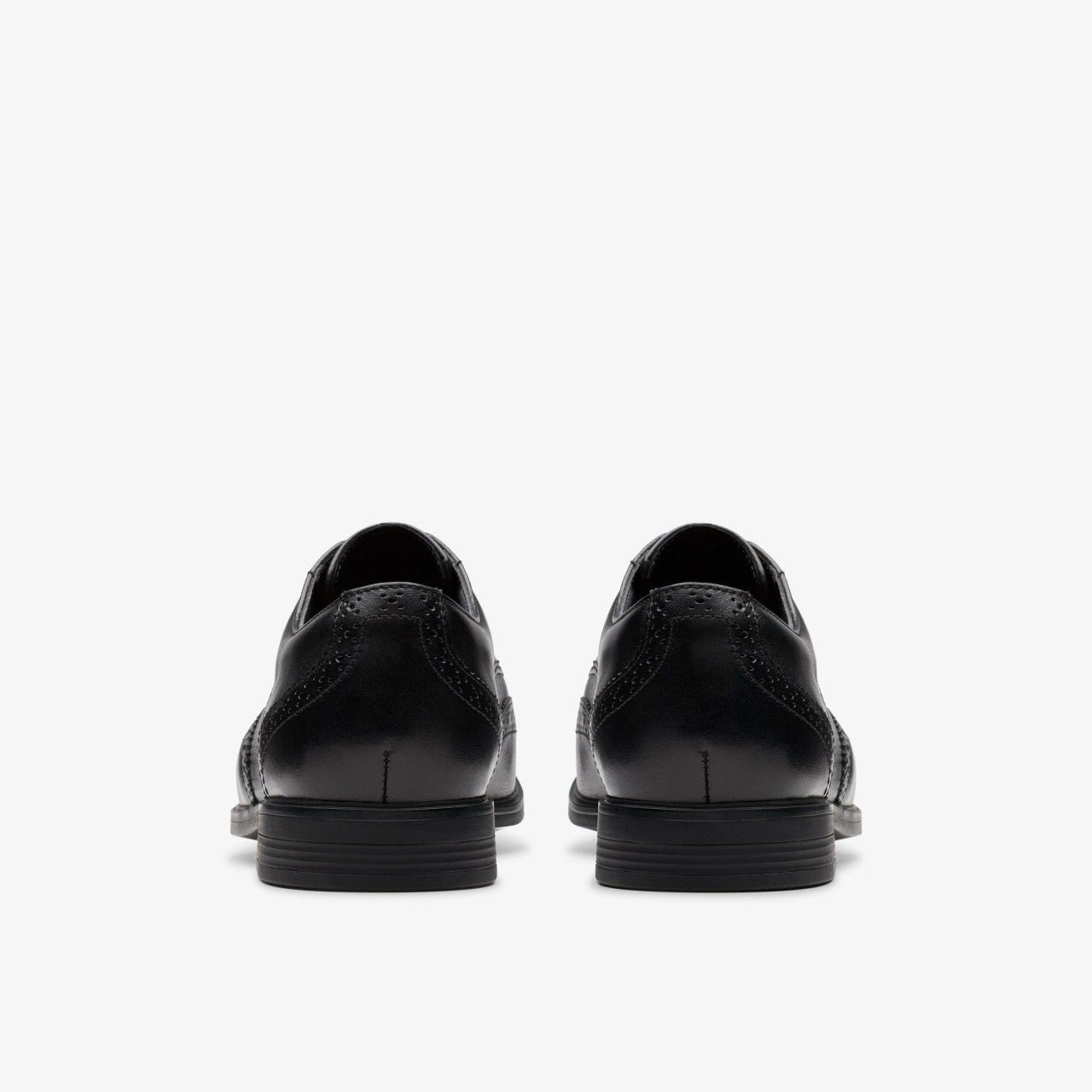 Kids Jonwin Wing Youth Black Leather