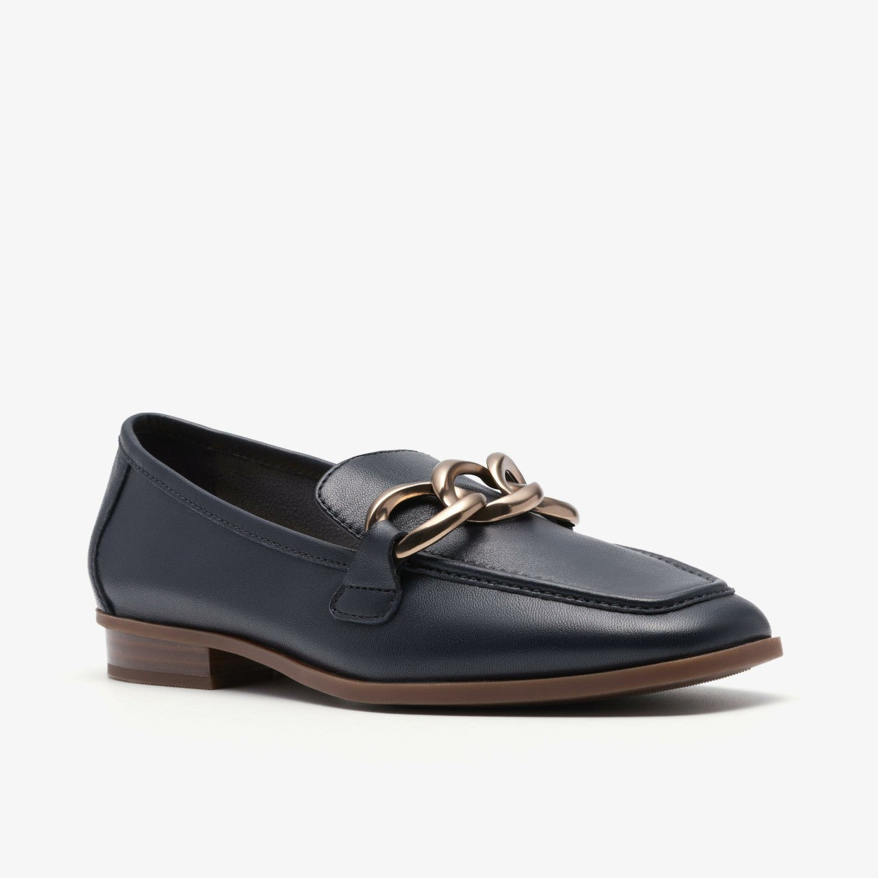 Women Sarafyna Iris Navy Leather
