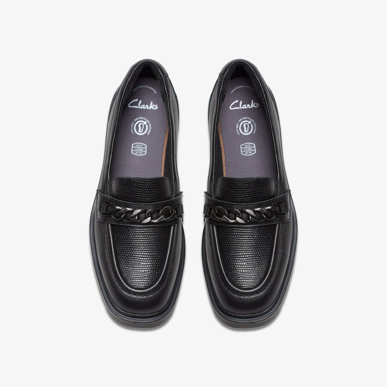 Kids Eris Edge Youth Black Leather
