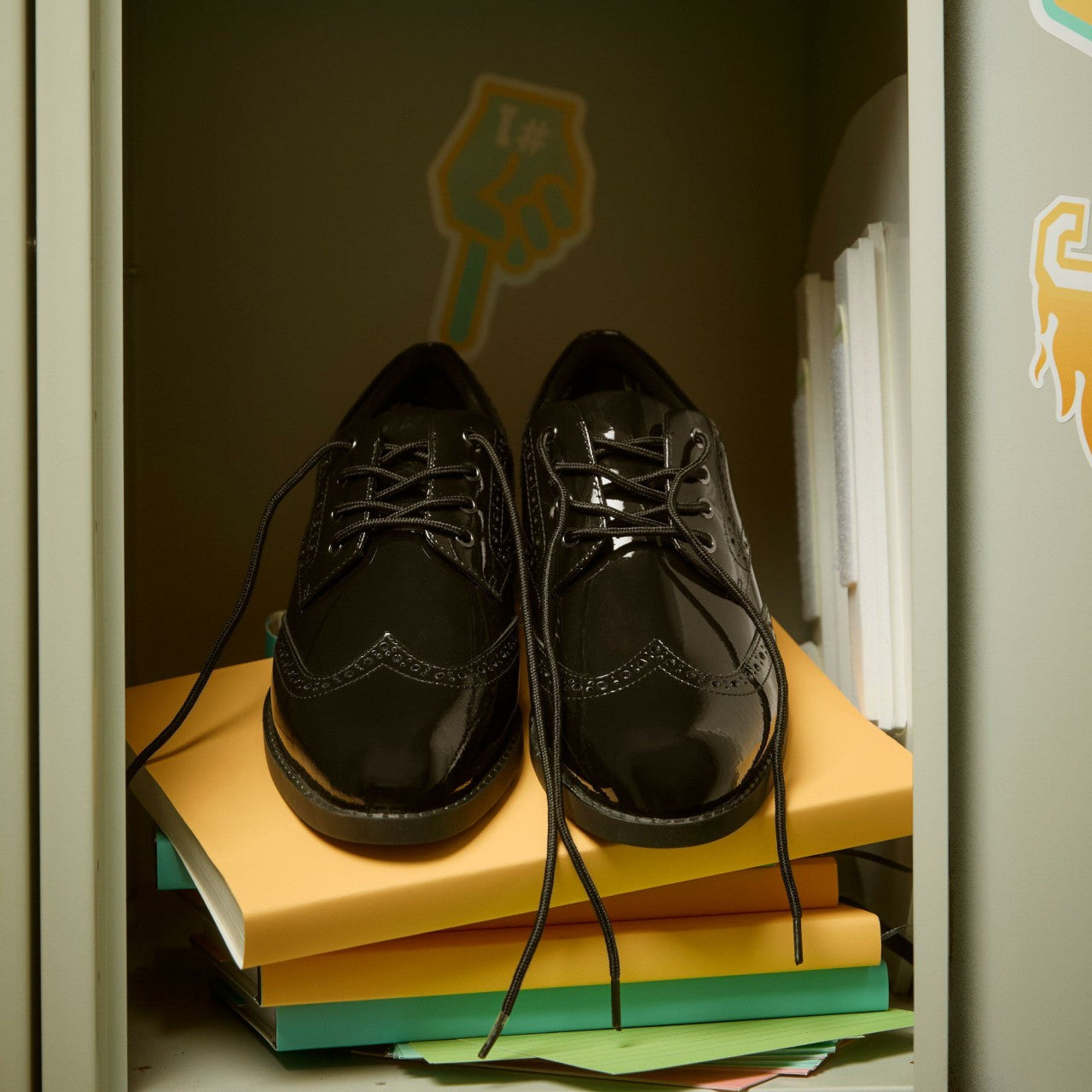 Kids Tapa Pure Youth Black Patent