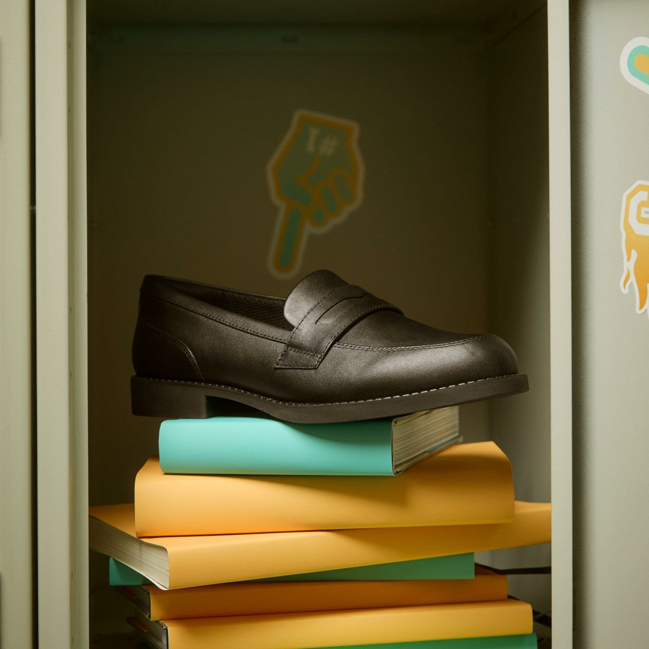 Kids Tapa Edge Youth Black Leather