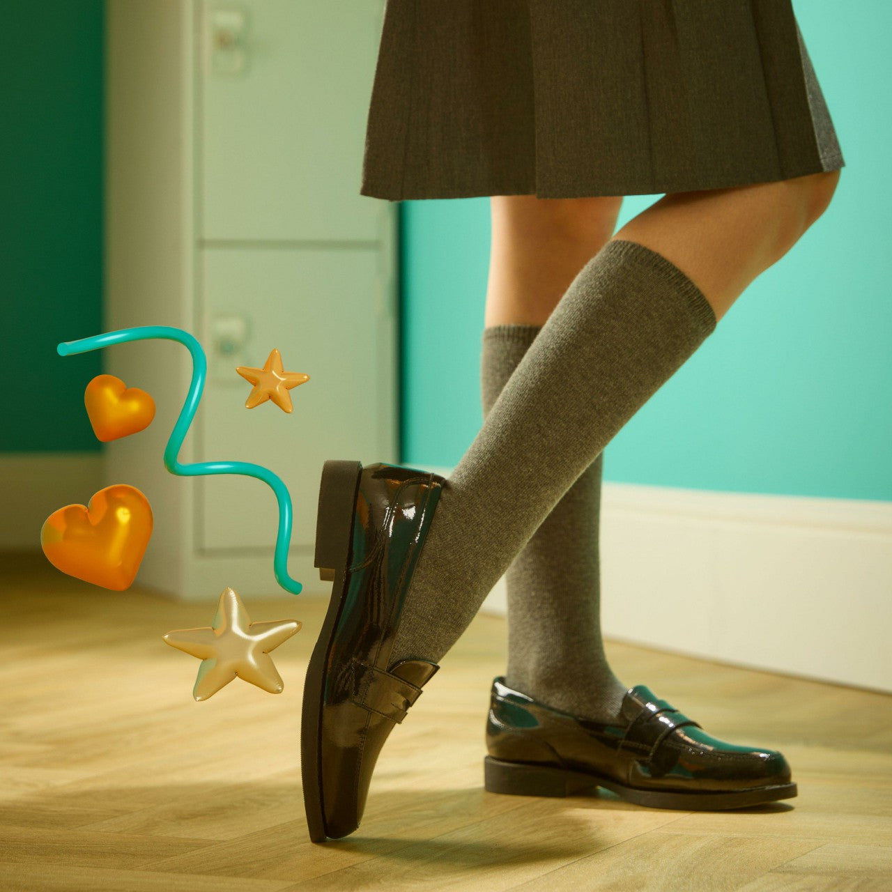 Kids Tapa Edge Youth Black Patent