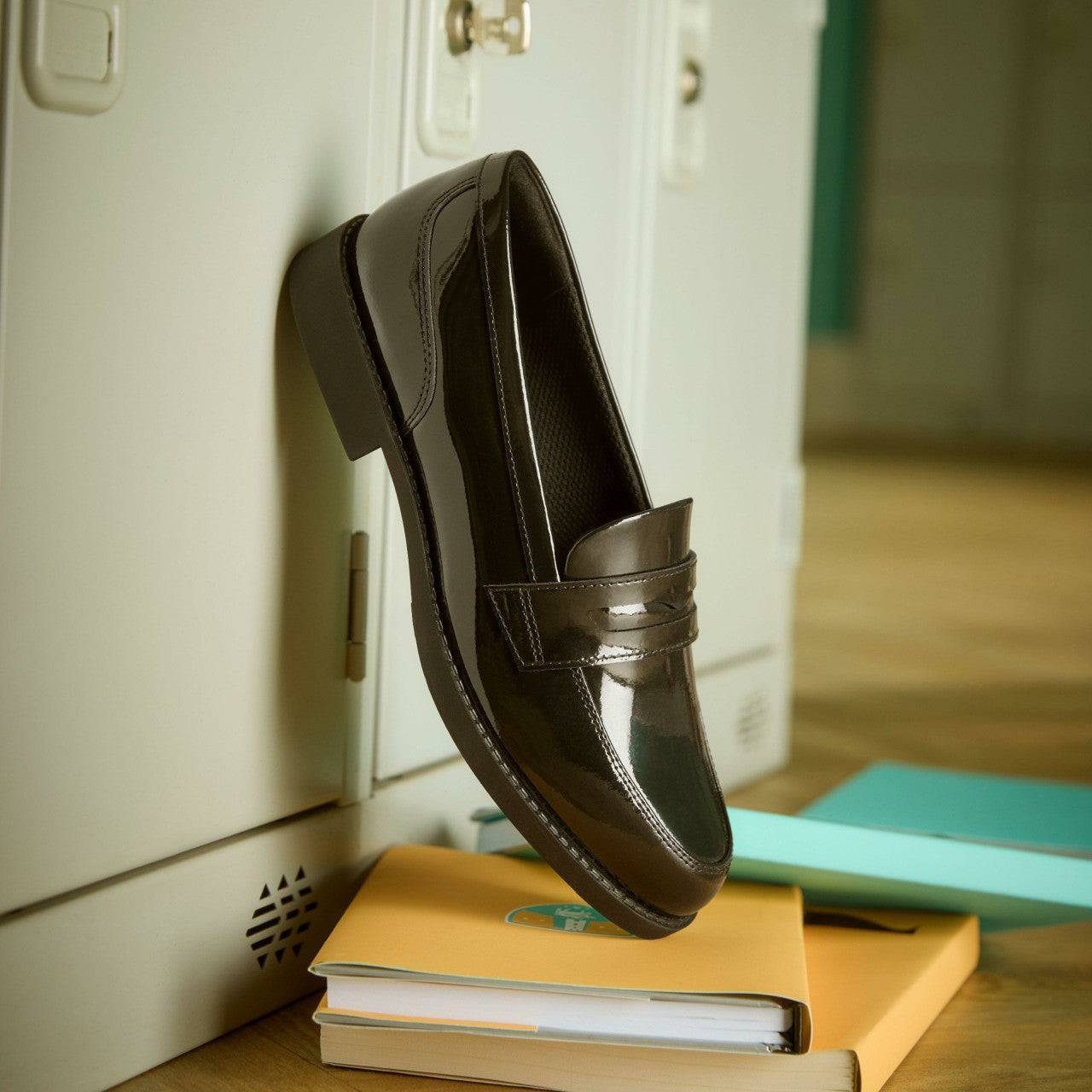 Kids Tapa Edge Youth Black Patent