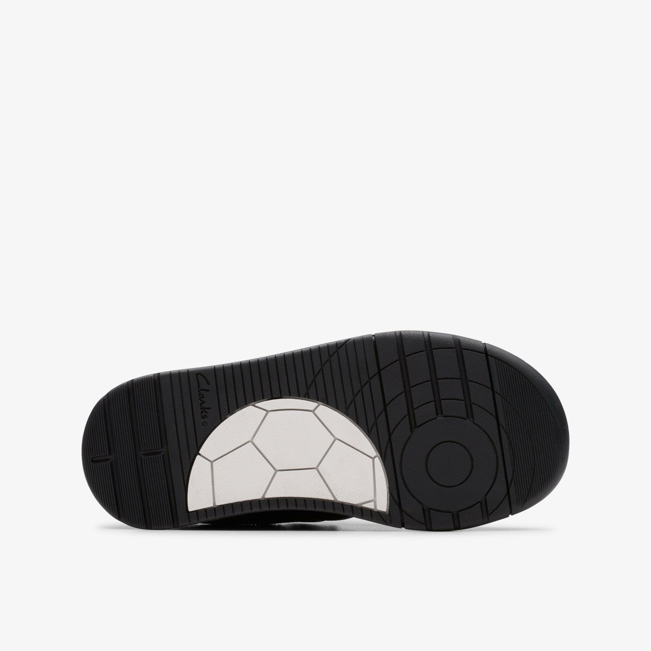 Kids Laser Cross Kid Black Leather