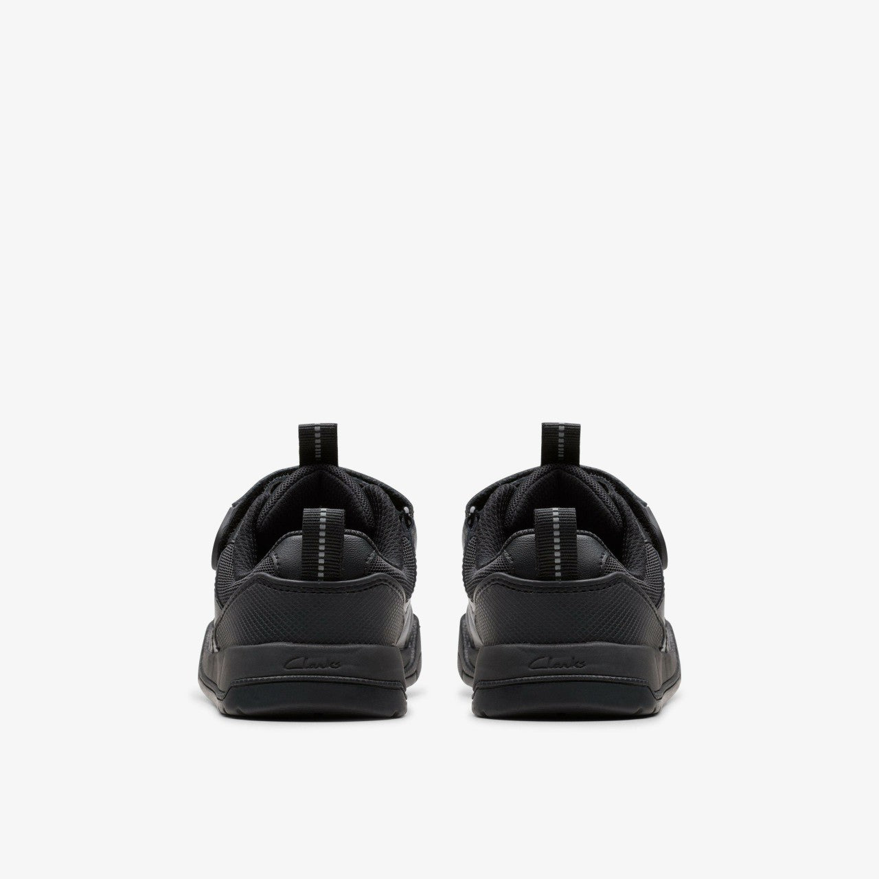 Kids Laser Cross Kid Black Leather