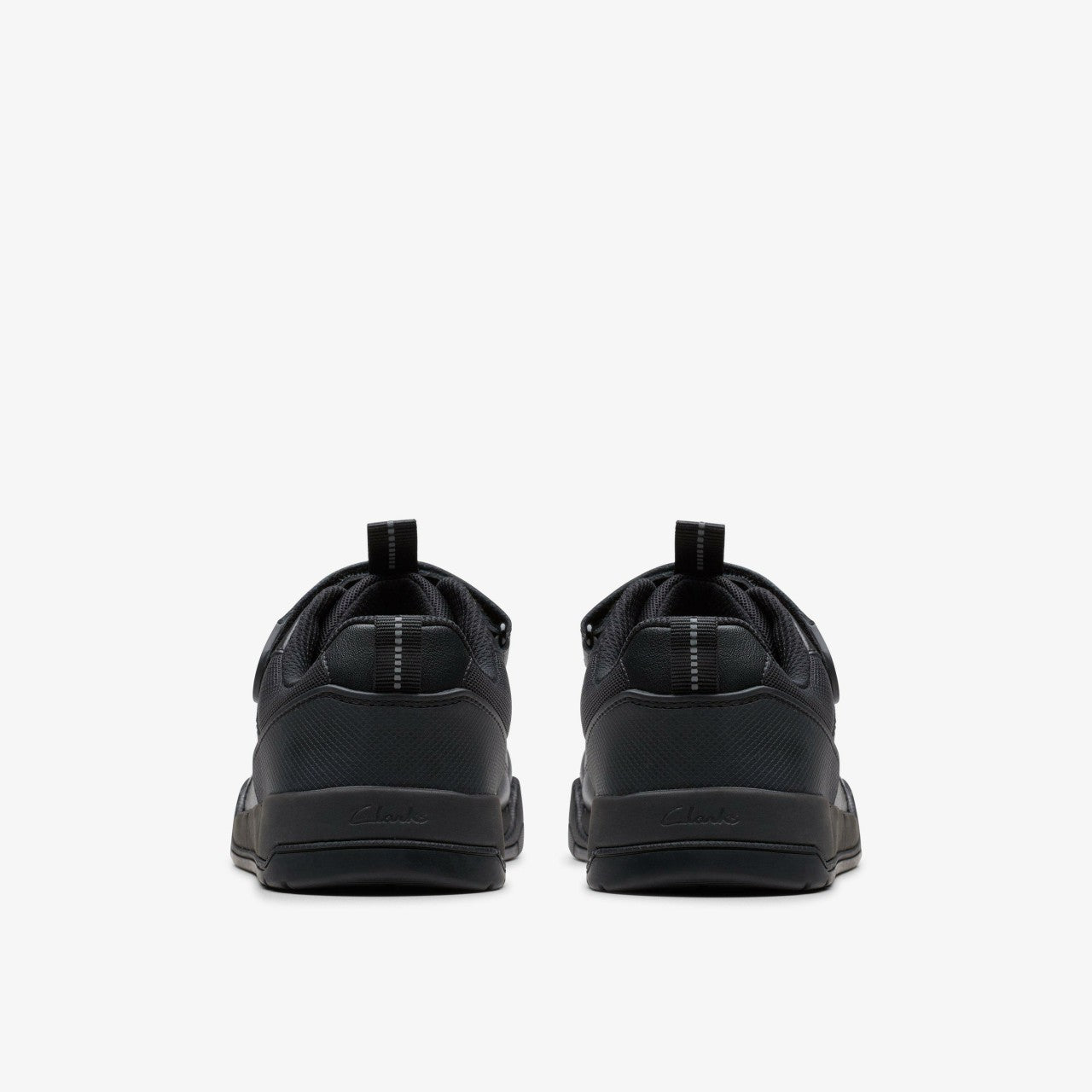 Kids Laser Cross Youth Black Leather