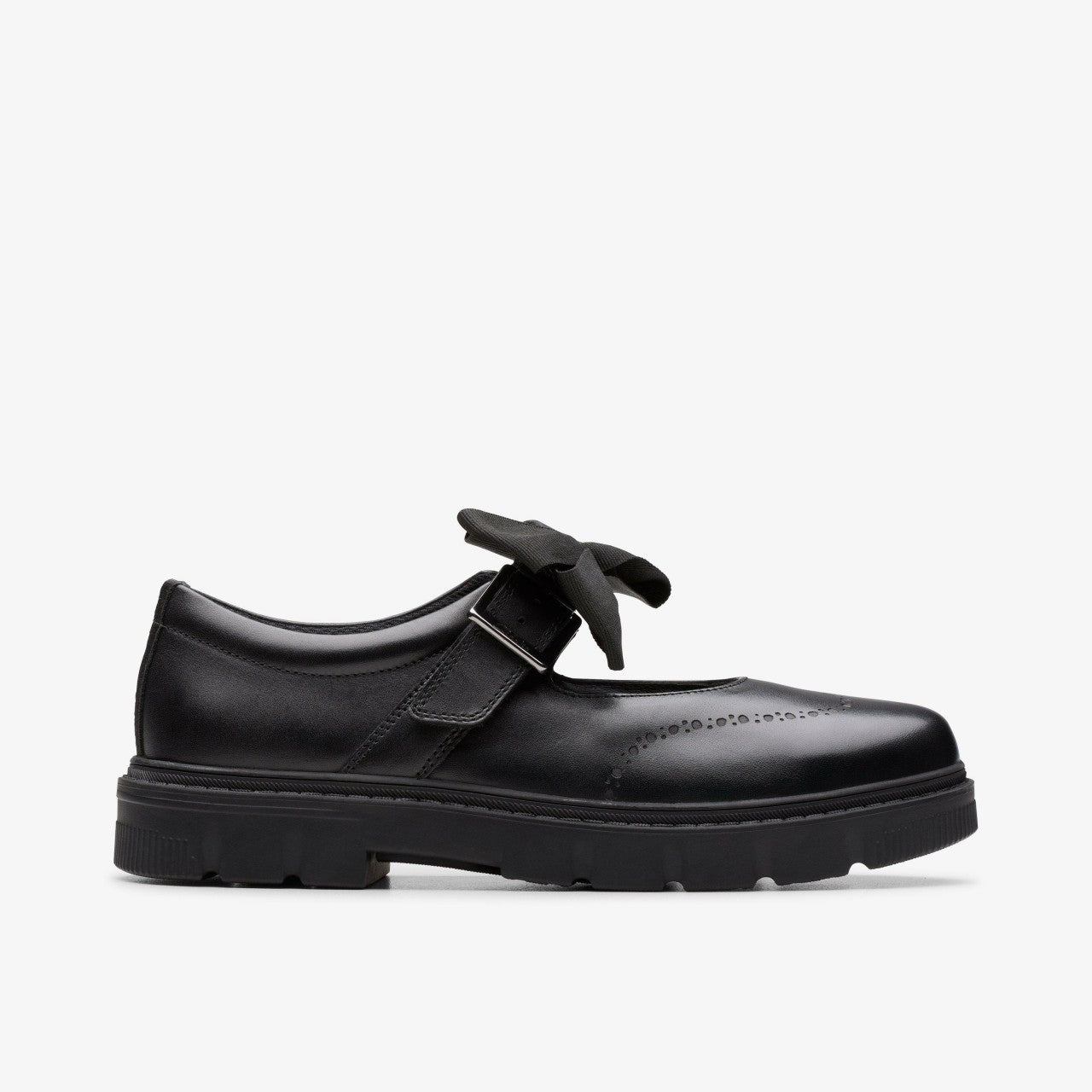 Kids Lorcam Jane Youth Black Leather