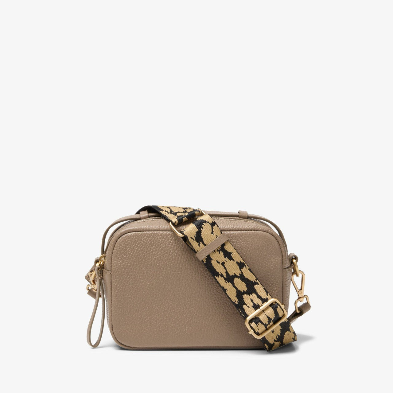 Women Camera Cross Pebble Leather