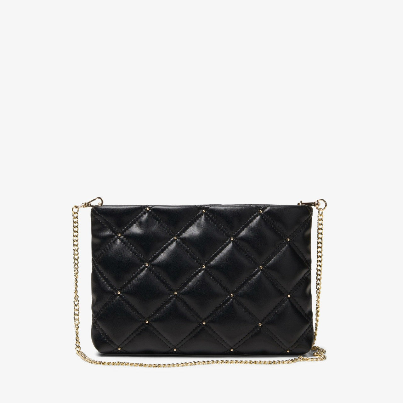 Women Dress Pouch Black Quilted