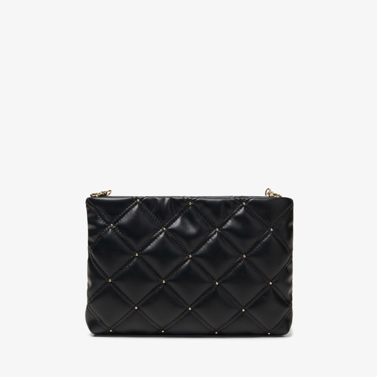 Women Dress Pouch Black Quilted