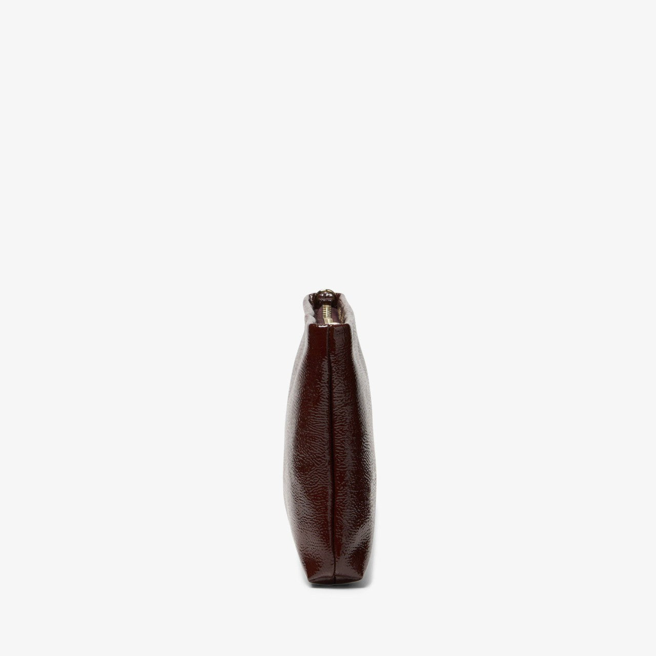 Women Dress Pouch Burgundy Patent