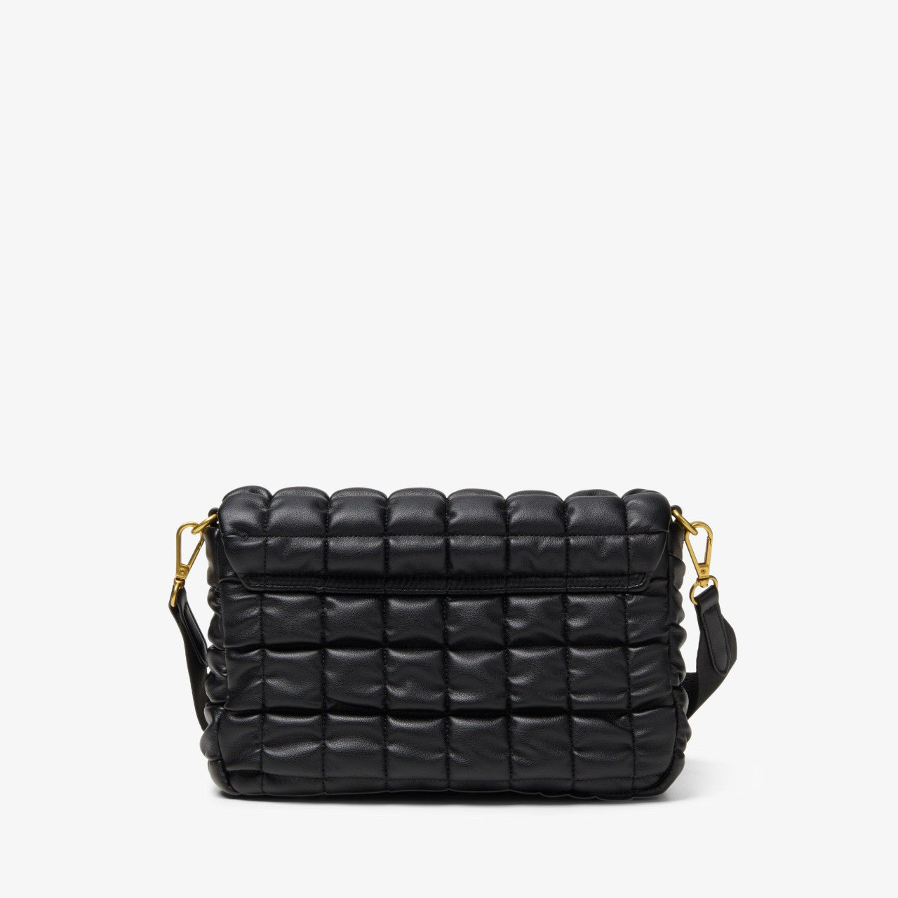 Women Quilted Cross Black
