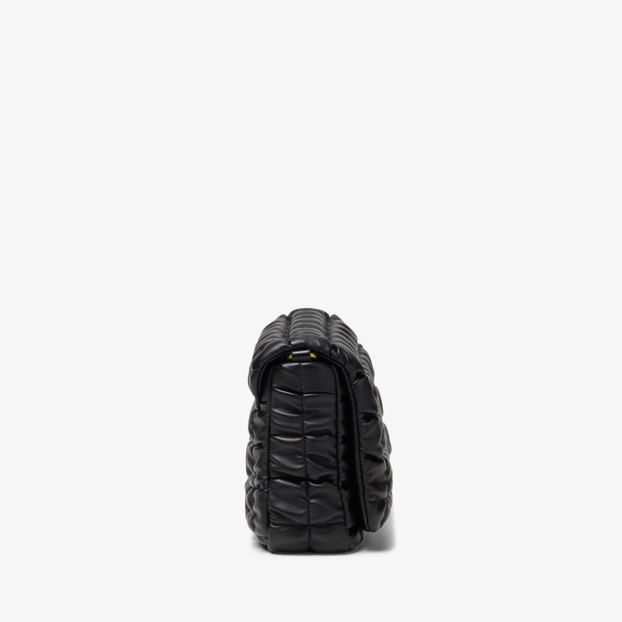 Women Quilted Cross Black