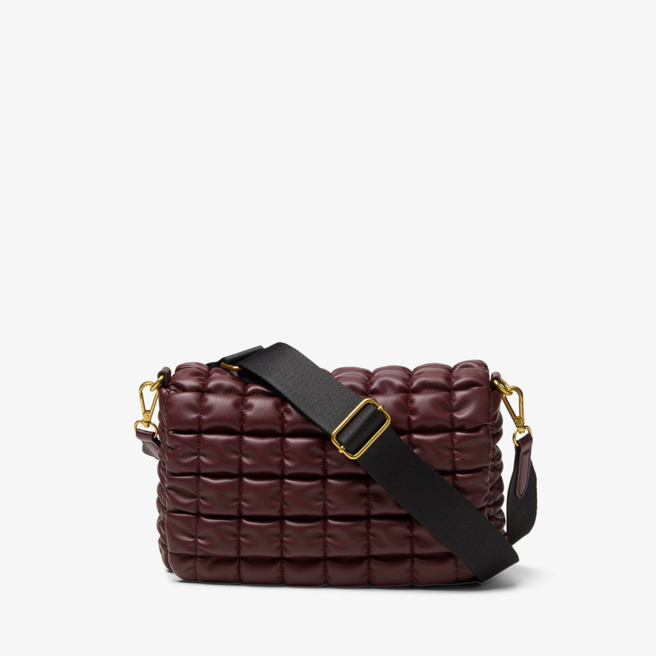 Women Quilted Cross Burgundy